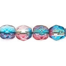 DG-3 Граненые Бусины 4мм Dual Coated - Fuchsia/Sapphire (K3313CR) - 1200шт