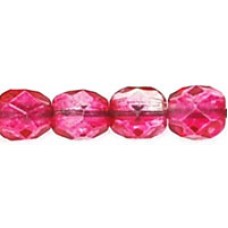 DG-3 Граненые Бусины 4мм Coated - Hot Cranberry (K3709) - 1200шт