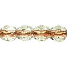 DG-3 Граненые Бусины 4мм Crystal - Copper-Lined (CL00030) - 1200шт