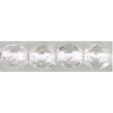 DG-3 Граненые Бусины 4мм Crystal - Silver-Lined (SL00030) - 1200шт