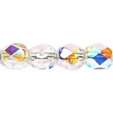 DG-3 Граненые Бусины 4мм Crystal AB - Silver-Lined (SLX00030) - 1200шт