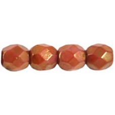 DG-3 Граненые Бусины 4мм Luster - Opaque Rose/Gold Topaz (AK02010) - 1200шт