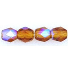 DG-3 Граненые Бусины 4мм Dk Topaz AB (X10120) - 1200шт