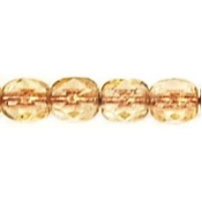 DG-3 Граненые Бусины 4мм Lt Smoky Topaz - Copper-Lined (CL10210) - 1200шт