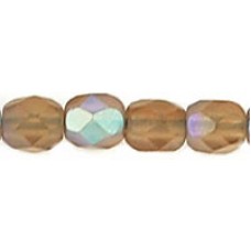 DG-3 Граненые Бусины 4мм Matte - Smoky Topaz AB (MX10230) - 1200шт