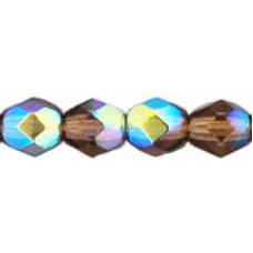 DG-3 Граненые Бусины 4мм Smoky Topaz AB (X10230) - 1200шт
