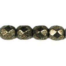 DG-3 Граненые Бусины 4мм Coated - Metallic Antique Platinum (18549CR) - 1200шт