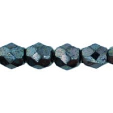 DG-3 Граненые Бусины 4мм Luster - Gun Metal (LN23980) - 1200шт