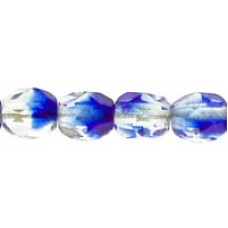 DG-3 Граненые Бусины 4мм Crystal/Cobalt (30091) - 1200шт