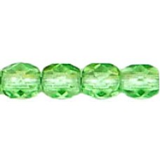 DG-3 Граненые Бусины 4мм Lt Green (50010) - 1200шт