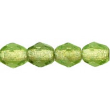 DG-3 Граненые Бусины 4мм Olivine - Silver-Lined (SL50230) - 1200шт