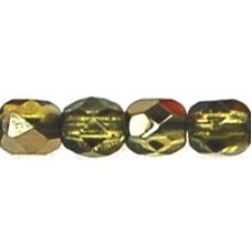 DG-3 Граненые Бусины 4мм Bronze Iris - Dk Olivine (ZR50316) - 1200шт