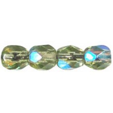 DG-3 Граненые Бусины 4мм Lime Green AB (X50400) - 1200шт