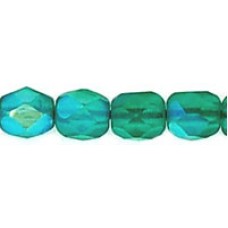 DG-3 Граненые Бусины 4мм Matte - Emerald AB (MX50730) - 1200шт