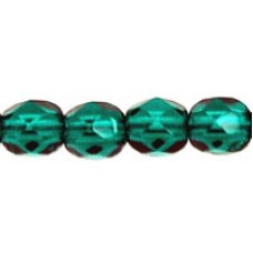DG-3 Граненые Бусины 4мм Dk Emerald (50740) - 1200шт