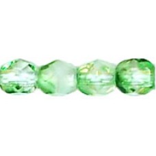 DG-3 Граненые Бусины 4мм Milky White/Olivine (55004) - 1200шт