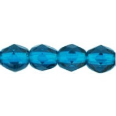 DG-3 Граненые Бусины 4мм Capri Blue (60080) - 1200шт