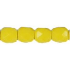 DG-3 Граненые Бусины 4мм Opaque Yellow (83120) - 1200шт