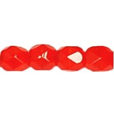 DG-3 Граненые Бусины 4мм Opal/Transparent Red (91230) - 1200шт