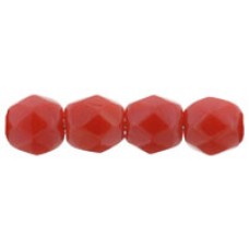 DG-3 Граненые Бусины 4мм Opaque Lt Red (93190) - 1200шт