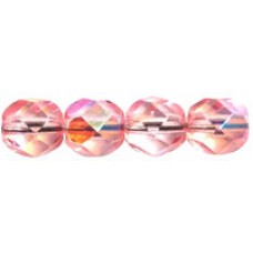 DG-4 Граненые Бусины 6мм Coated - Lt Rosaline AB (K1702CR) - 600шт