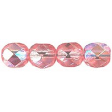 DG-4 Граненые Бусины 6мм Coated - Milky Pink AB (K1704) - 600шт