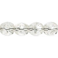 DG-4 Граненые Бусины 6мм Crackle - Crystal (CK00030) - 600шт