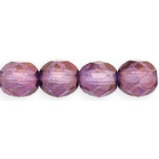 DG-4 Граненые Бусины 6мм Luster - Transparent Amethyst (LE00030) - 600шт