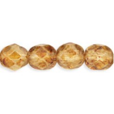 DG-4 Граненые Бусины 6мм Crystal - Picasso (T00030) - 600шт