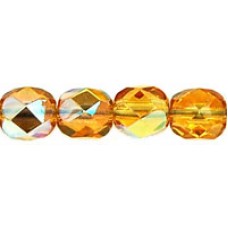 DG-4 Граненые Бусины 6мм Med Topaz AB (X10040) - 600шт