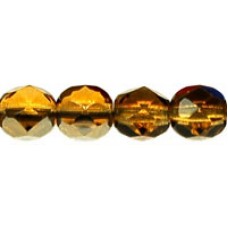 DG-4 Граненые Бусины 6мм Bronze Iris - Med Topaz (ZR10060) - 600шт