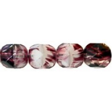 DG-4 Граненые Бусины 6мм Dk Amethyst/White (25014) - 600шт