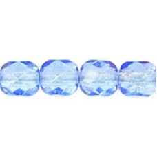 DG-4 Граненые Бусины 6мм Med Sapphire (30030) - 600шт