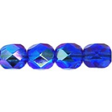 DG-4 Граненые Бусины 6мм Sapphire AB (X30060) - 600шт