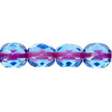DG-4 Граненые Бусины 6мм Sapphire - Violet-Lined (LCS44828) - 600шт