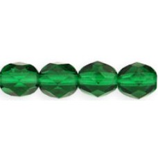 DG-4 Граненые Бусины 6мм Green Emerald (50140) - 600шт