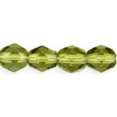 DG-4 Граненые Бусины 6мм Olivine (50230) - 600шт