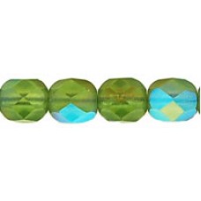 DG-4 Граненые Бусины 6мм Matte - Olivine AB (MX50230) - 600шт