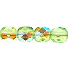 DG-4 Граненые Бусины 6мм Lime Green AB (X50400) - 600шт