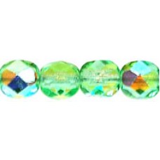 DG-4 Граненые Бусины 6мм Dk Peridot AB (X50600) - 600шт