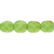 DG-4 Граненые Бусины 6мм Opaque Green (53310) - 600шт