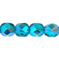 DG-4 Граненые Бусины 6мм Aquamarine AB (X60040) - 600шт