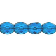 DG-4 Граненые Бусины 6мм Capri Blue (60080) - 600шт
