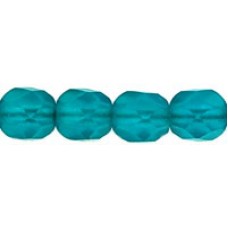 DG-4 Граненые Бусины 6мм Matte - Teal (M60150) - 600шт