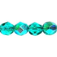 DG-4 Граненые Бусины 6мм Dk Teal AB (X60220) - 600шт