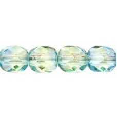 DG-4 Граненые Бусины 6мм Lt Blue/Lt Green (87301) - 600шт