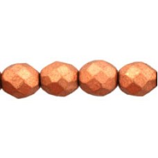 DG-5 Граненые Бусины 8мм Matte - Metallic Copper (K0177JT) - 300шт
