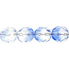 DG-5 Граненые Бусины 8мм Crystal/Lt Sapphire (30031) - 300шт