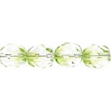 DG-5 Граненые Бусины 8мм Crystal/Grass Green (50051) - 300шт