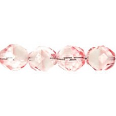 DG-5 Граненые Бусины 8мм Crystal/Pink (75014) - 300шт